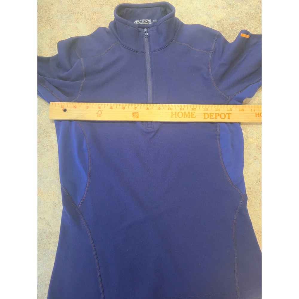 Arc'teryx Women's Kadem 1/4 Zip Lightweight Performance Base Layer Mock Neck M - Picture 3 of 9